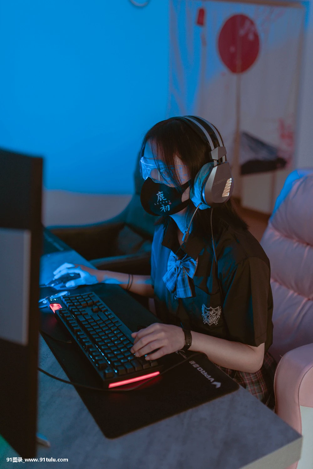 电竞少女 [20P][icloud バックアップ オフ 写真]