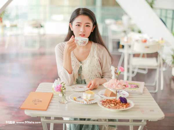 清新下午茶 [9P][写真 イラスト 加工]