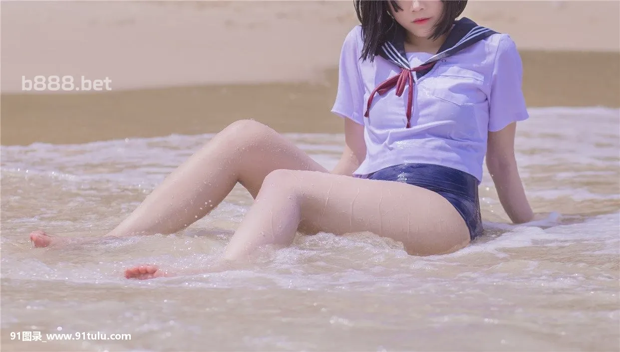 兔玩映画   Seaside sailor suit [16P][たくふて 浮気 写真]
