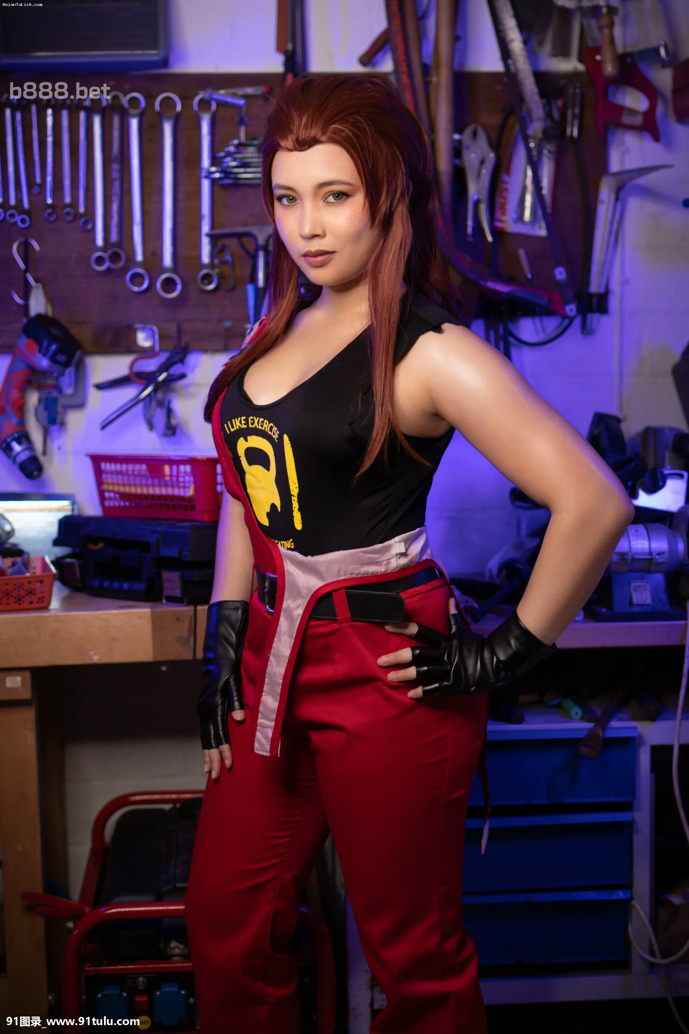 Virtual Geisha   Briggite Overwatch Cosplay uncensored [51P][マッチング アプリ 写真 プロ 大阪]