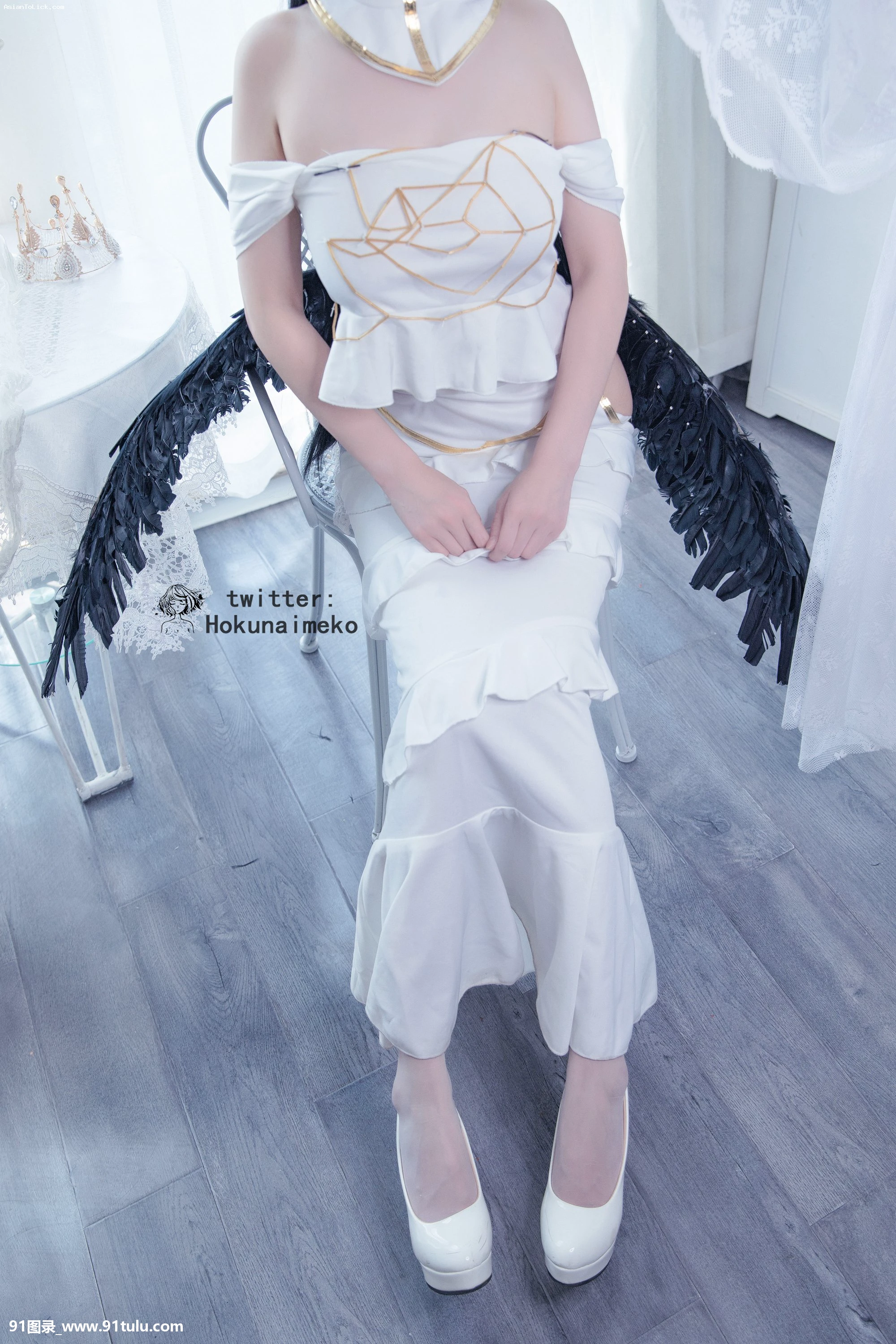Hokunaimeko Overlord Cosplay   Albedo [35P][不動産 広告 写真]