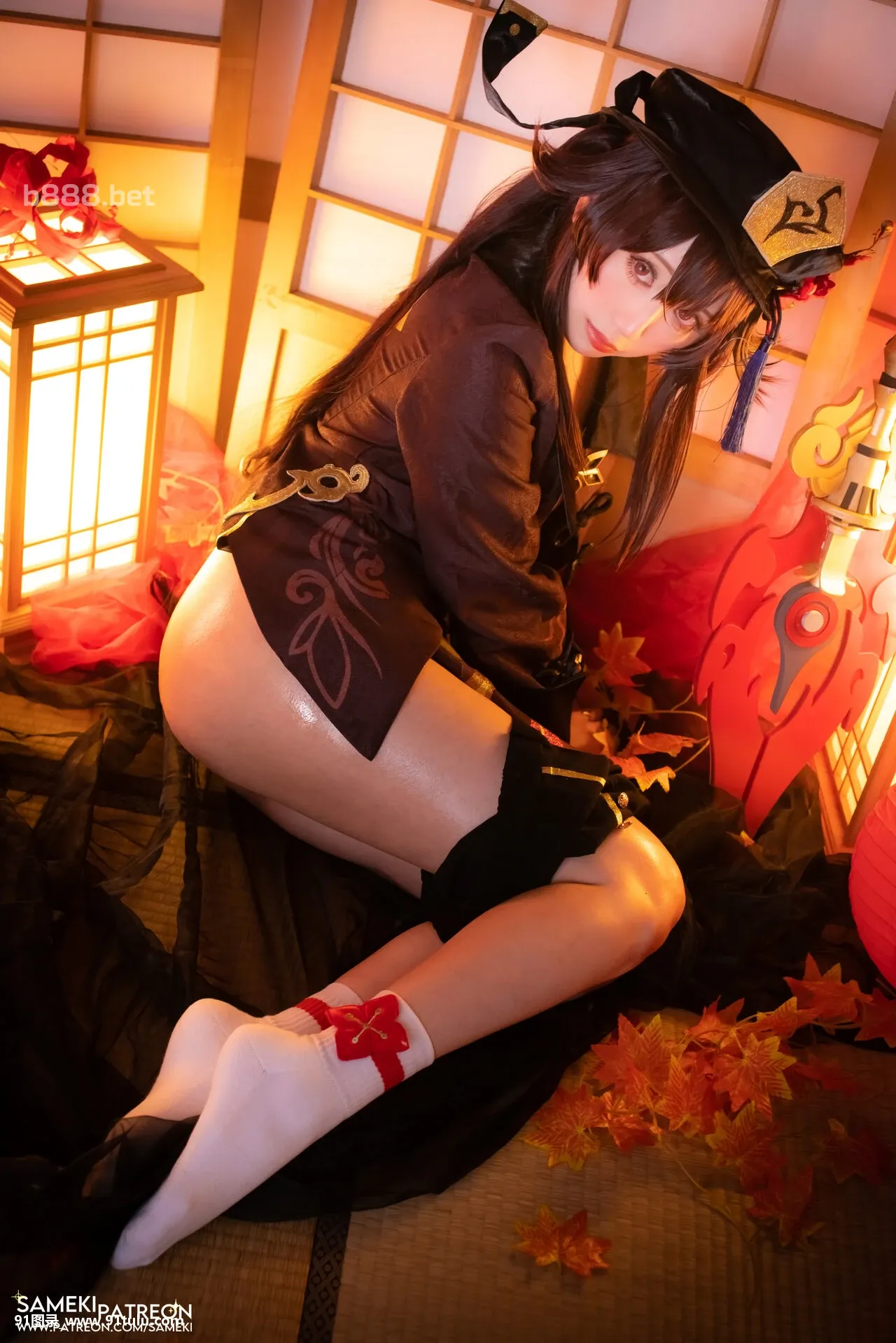 Sameki   原神 胡桃 [20P][バスケットボール フリー 写真]