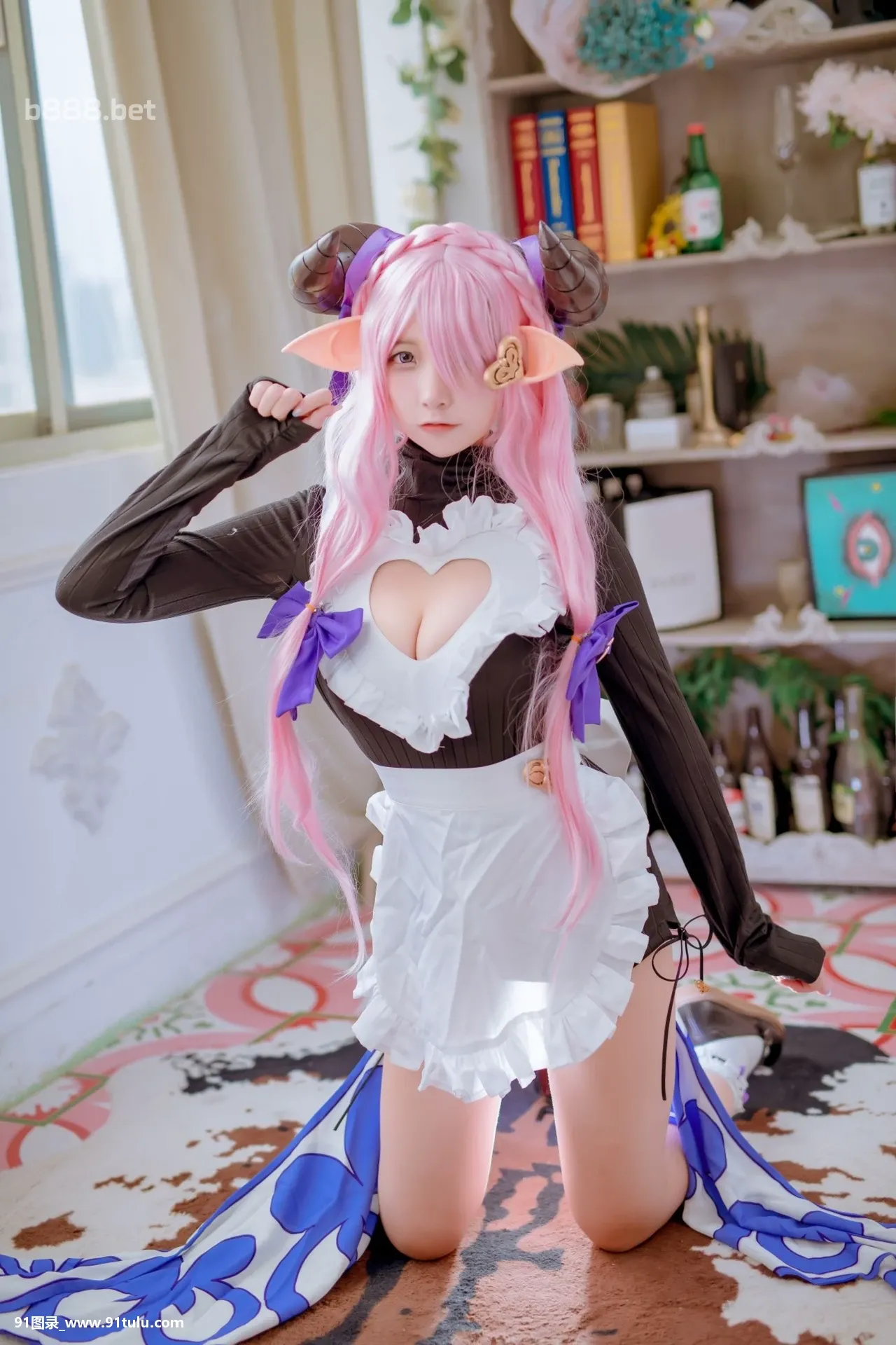 Cosplay [二佐Nisa] 幻想娜鲁梅娅 [20P][シャッター街 写真]