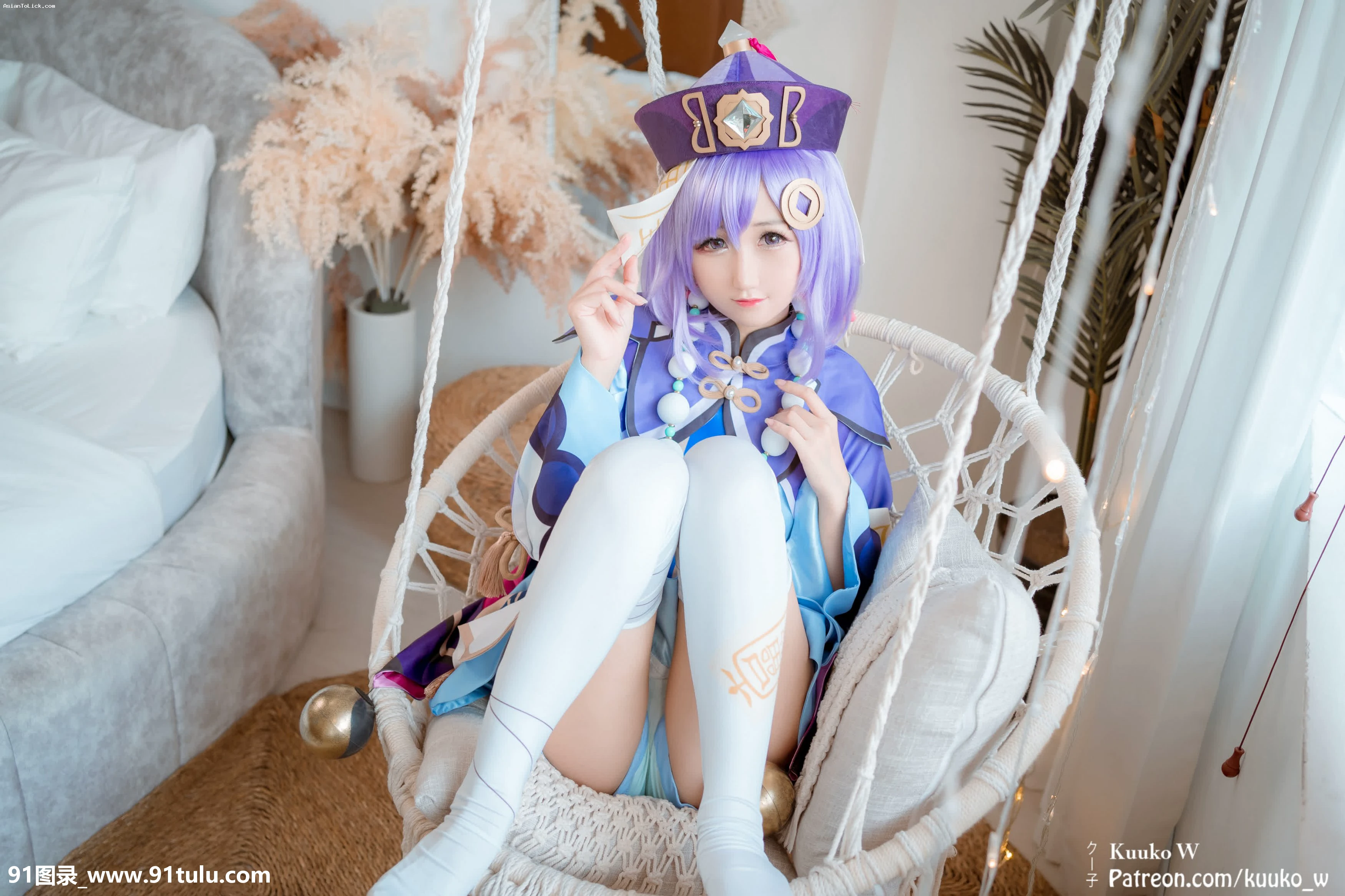 [图包]Kuuko W – 原神系列 七七 + [32P][ipad pdf 写真]