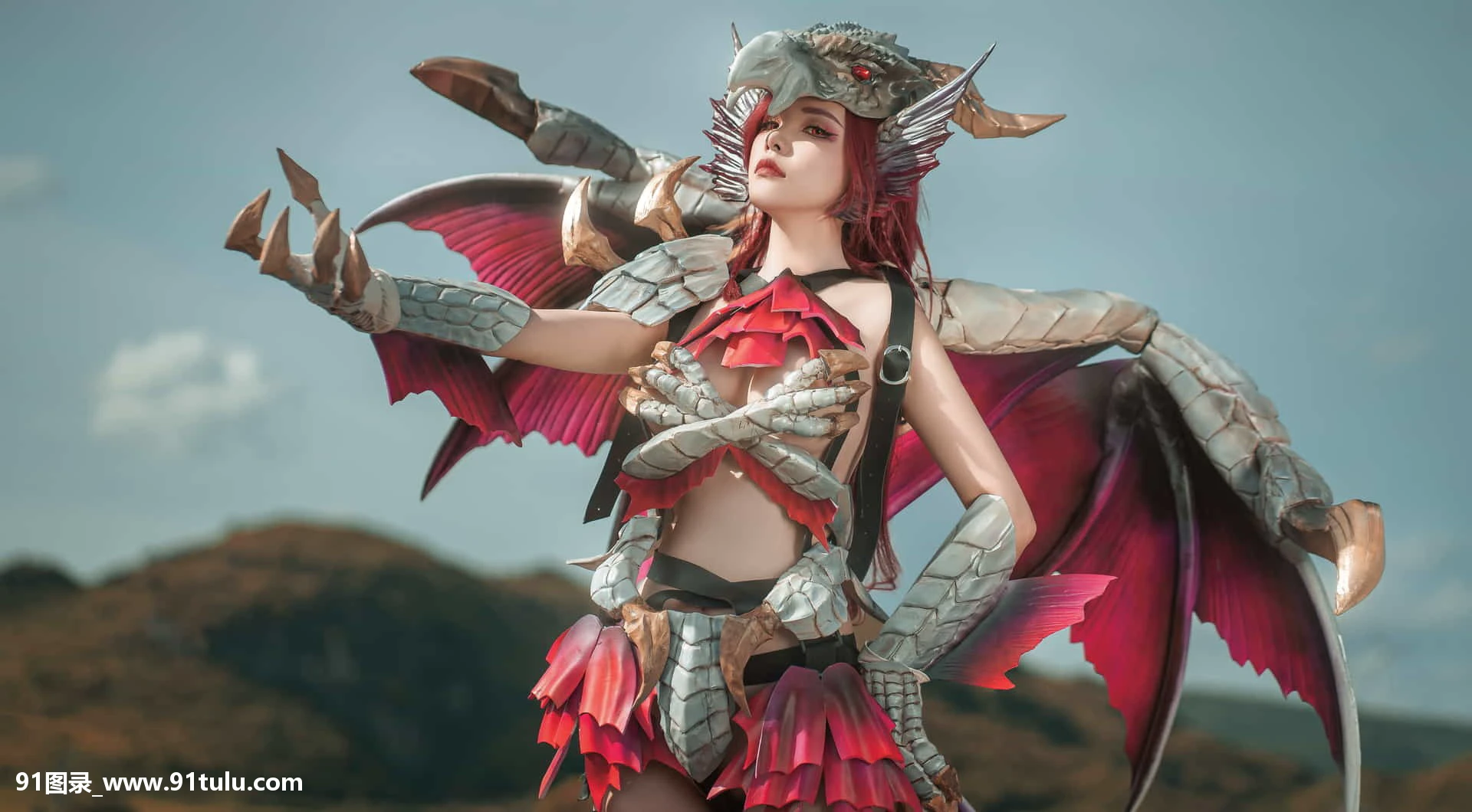 爆机少女喵小吉   cos曙光爵银龙 [24P][imessage 写真 サイズ]