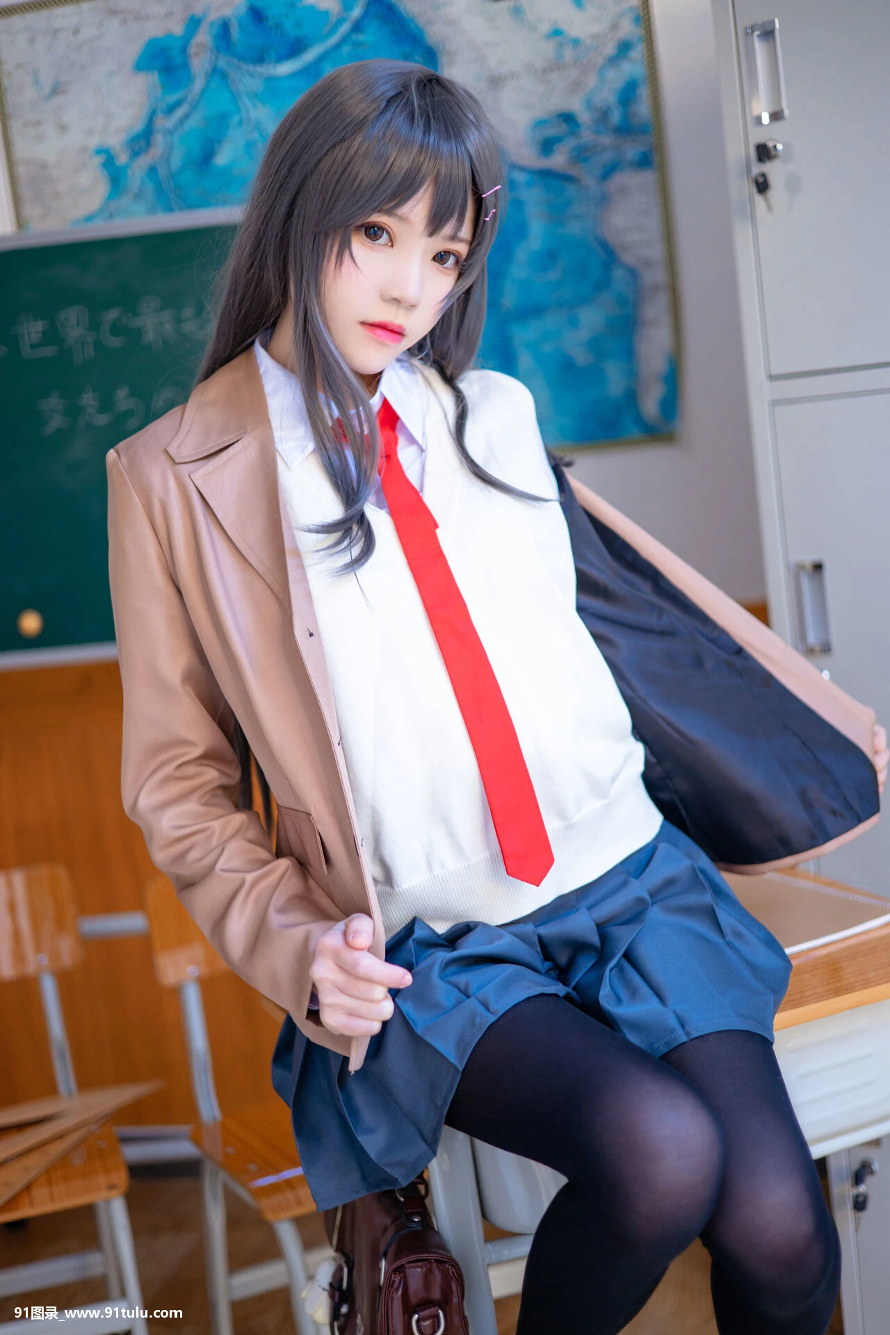 桜桃喵   麻衣制服 [20P][facebook 写真 投稿 pc]