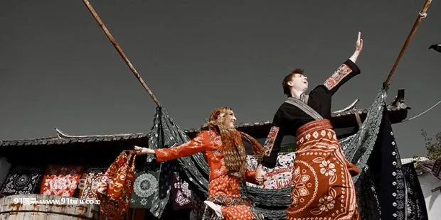 异域女子富有中国风情 [12P][アビックス 写真]